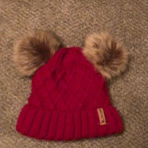Arctic Lined Winter Beanie with Poufs